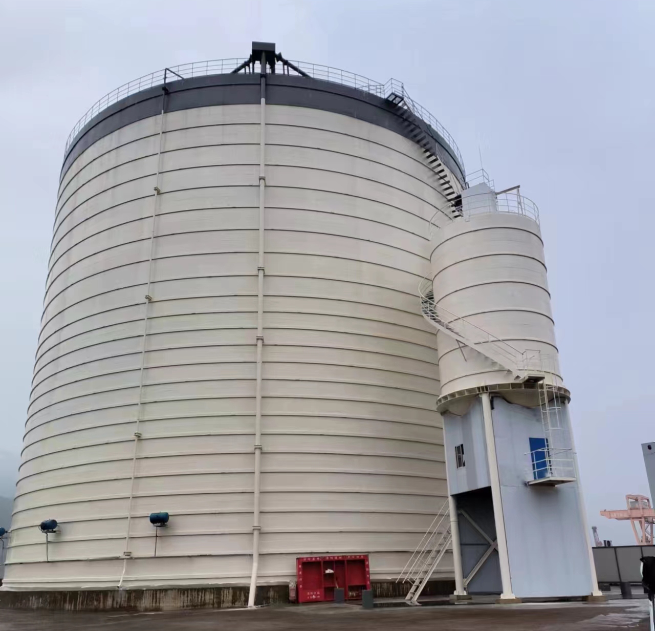 鱼台10万吨水泥钢板库