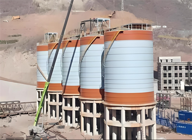 鱼台高架钢板仓