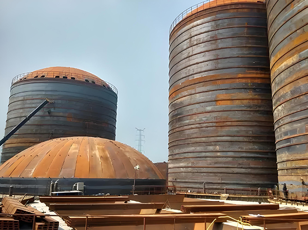 鱼台焦粉钢板仓